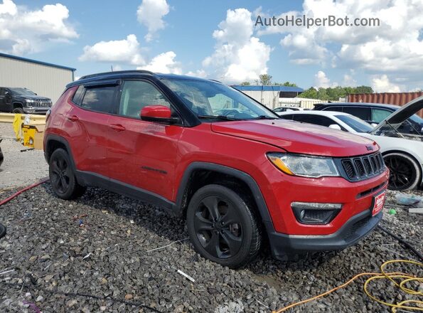3C4NJDBB8JT453571 2018 JEEP COMPASS Red Front right
