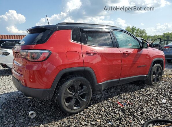 3C4NJDBB8JT453571 2018 JEEP COMPASS Red Rear right