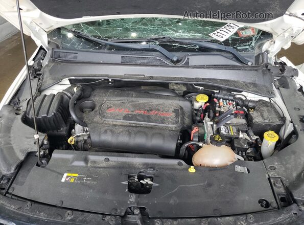 3C4NJDBB9JT230438 2018 JEEP COMPASS White Vista del compartimento del motor