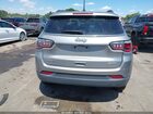 2018 Jeep Compass Latitude 4x4 Silver vin: 3C4NJDBBXJT417493