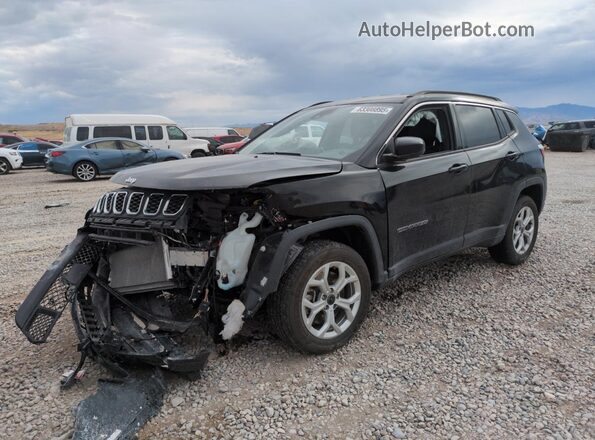 3C4NJDBN6ST517800 2025 JEEP COMPASS Black წინა მარცხენა ხედი სამი მეოთხედიდან