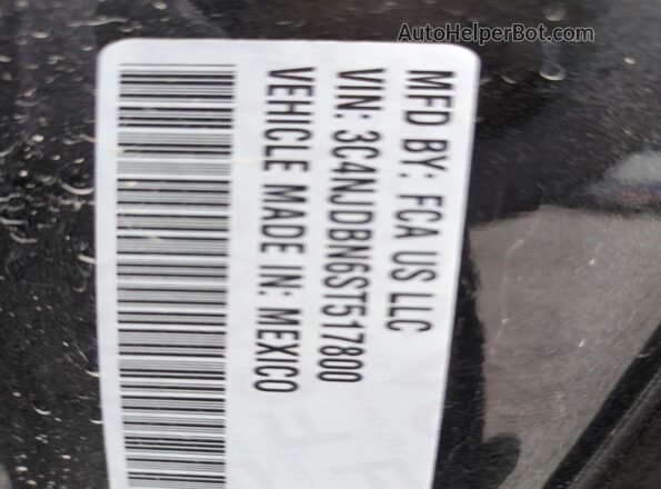 3C4NJDBN6ST517800 2025 JEEP COMPASS Black ძრავის განყოფილების ხედი