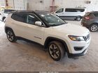 2019 Jeep Compass Limited 4x4 White vin: 3C4NJDCB6KT806308