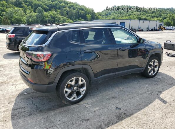 3C4NJDCBXJT458091 2018 JEEP COMPASS Черный Задняя правая четверть