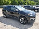 2018 Jeep Compass Limited Черный vin: 3C4NJDCBXJT458091
