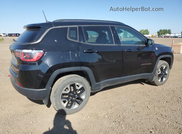 3C4NJDDB5JT230661 2018 JEEP COMPASS Черный Задняя правая четверть