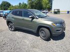 2018 Jeep Compass Trailhawk Green vin: 3C4NJDDB7JT376575