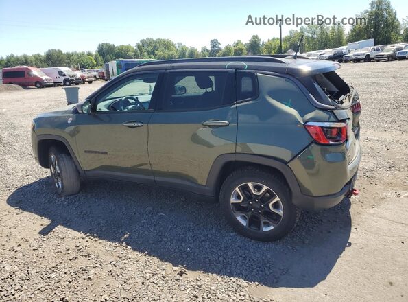 3C4NJDDB7JT376575 2018 JEEP COMPASS Green უკანა მარცხენა