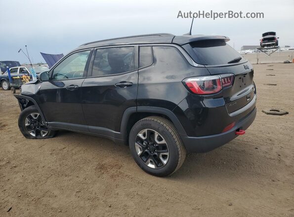 3C4NJDDB8JT207469 2018 JEEP COMPASS Черный Задняя левая четверть