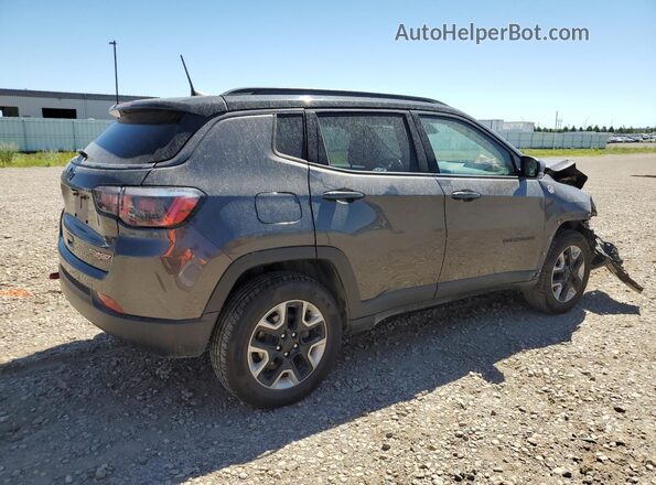 3C4NJDDB9JT403923 2018 JEEP COMPASS Gray უკანა მარჯვენა