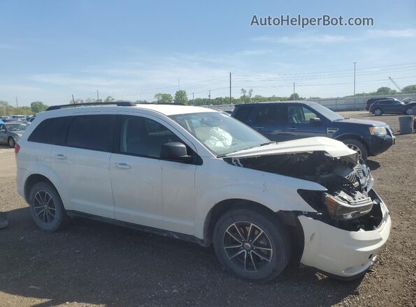 3C4PDCAB1JT510382 2018 DODGE JOURNEY Белый Передняя правая четверть