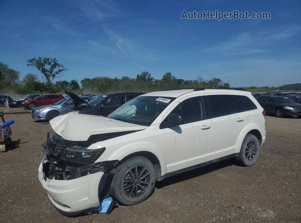 3C4PDCAB1JT510382 2018 DODGE JOURNEY Белый Передняя левая четверть