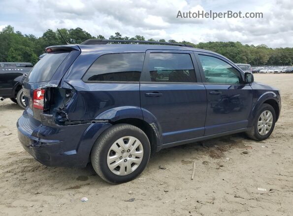 3C4PDCAB3JT140911 2018 DODGE JOURNEY Blue Tył prawy