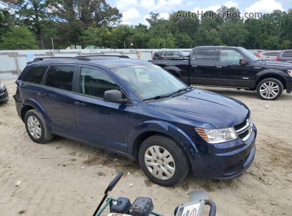 3C4PDCAB3JT140911 2018 DODGE JOURNEY Blue Przód prawy
