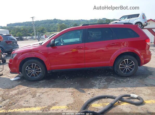 3C4PDCAB5JT236992 2018 DODGE JOURNEY Красный Панорамный вид салона 360°