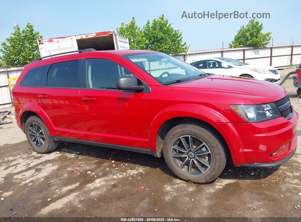 3C4PDCAB5JT236992 2018 DODGE JOURNEY Красный Вид задней части салона