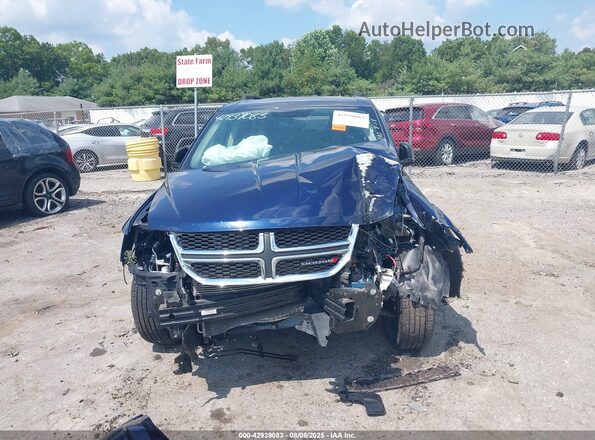 3C4PDCAB7JT218591 2018 DODGE JOURNEY Blue Vista del cuadro de instrumentos