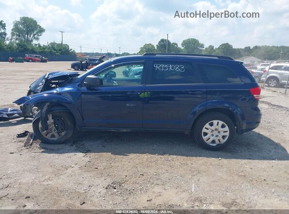 3C4PDCAB7JT218591 2018 DODGE JOURNEY Blue Vista interior de 360 grados