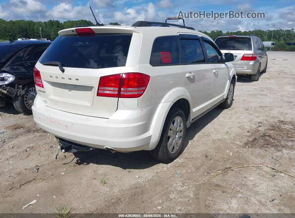 3C4PDCABXJT257482 2018 DODGE JOURNEY White Հետևի աջ