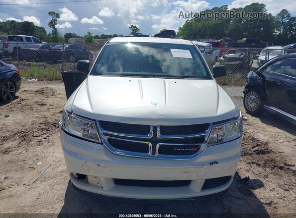 3C4PDCABXJT257482 2018 DODGE JOURNEY White Սարքավորումների վահանակի տեսք