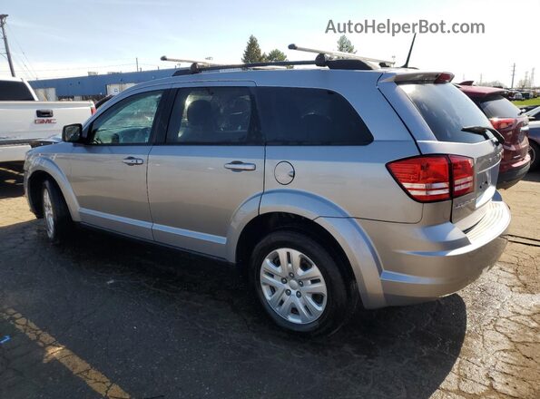 3C4PDCABXJT490973 2018 DODGE JOURNEY Серебряный Задняя левая четверть