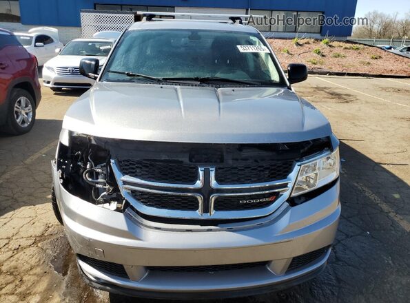 3C4PDCABXJT490973 2018 DODGE JOURNEY Серебряный Вид спереди