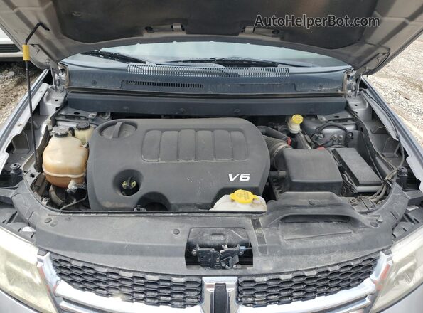 3C4PDCBG2JT476396 2018 DODGE JOURNEY Gray Vista del compartimento del motor
