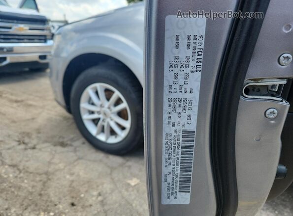 3C4PDCBG2JT476396 2018 DODGE JOURNEY Gray Vista de la etiqueta del VIN
