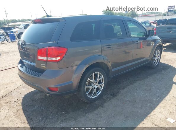 3C4PDCEG5JT370388 2018 DODGE JOURNEY Gray Trasero derecho