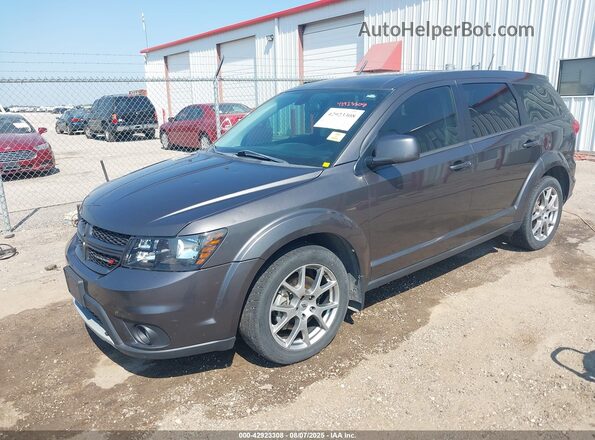 3C4PDCEG5JT370388 2018 DODGE JOURNEY Gray Vista tres cuartos delantera izquierda