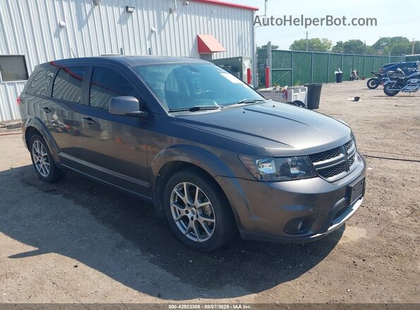 3C4PDCEG5JT370388 2018 DODGE JOURNEY Gray Delantero derecho