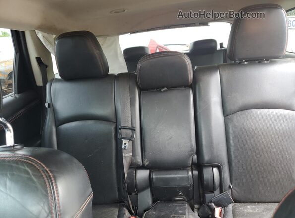 3C4PDCEG7JT474610 2018 DODGE JOURNEY Красный Вид задних сидений