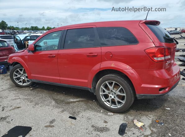 3C4PDCEG7JT474610 2018 DODGE JOURNEY Красный Задняя левая четверть