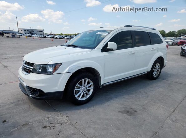 3C4PDCGG5JT276993 2018 DODGE JOURNEY White Przód lewy