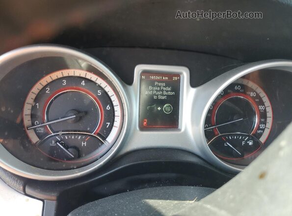 3C4PDDEG7JT464262 2018 DODGE JOURNEY Black Vista del cuadro de instrumentos