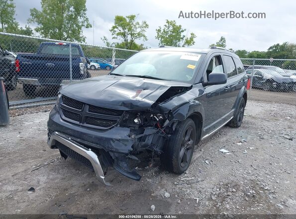 3C4PDDGG8JT173279 2018 DODGE JOURNEY Navy Передняя левая четверть