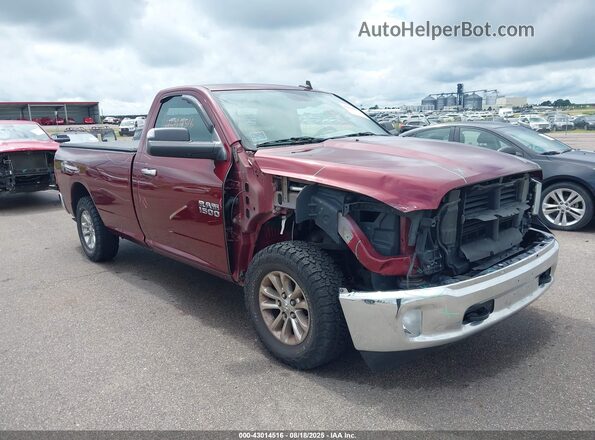 3C6JR7EGXGG185597 2016 RAM 1500 Темно-бордовый Передняя правая четверть