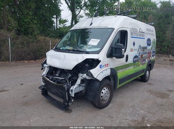 3C6LRVCG8PE509996 2023 RAM PROMASTER 2500 White Vista tres cuartos delantera izquierda