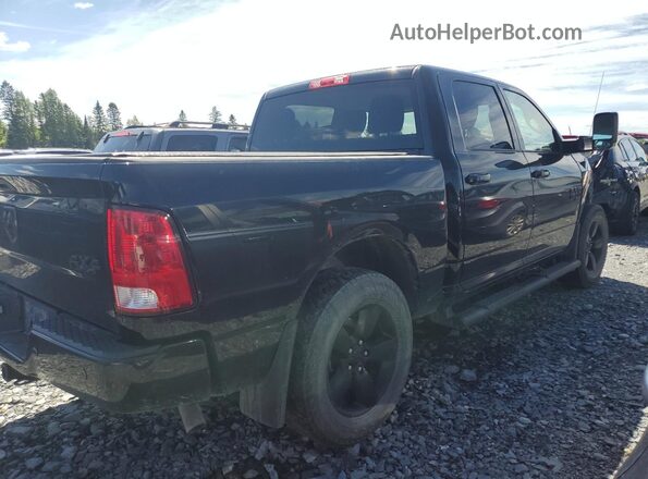 3C6RR7LG4NG177191 2022 RAM 1500 Черный Задняя правая четверть