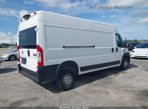 3C6TRVDG8LE105041 2020 RAM PROMASTER 2500 Белый Задняя правая четверть