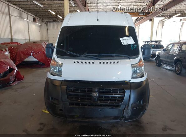 3C6TRVDG9JE129166 2018 RAM PROMASTER 2500 Белый Вид задней части салона