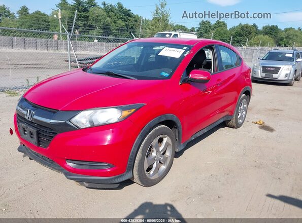 3CZRU5G37JM702396 2018 HONDA HR-V Красный Передняя левая четверть