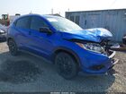 2021 Honda Hr-v Awd Sport Blue vin: 3CZRU6H19MM713147