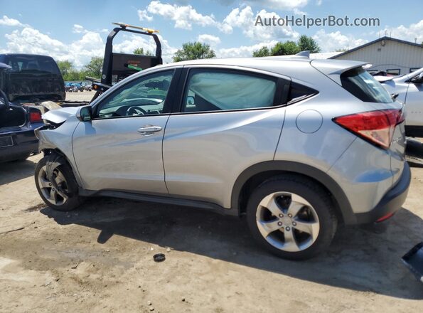 3CZRU6H34JG713097 2018 HONDA HR-V Silver Trasero izquierdo