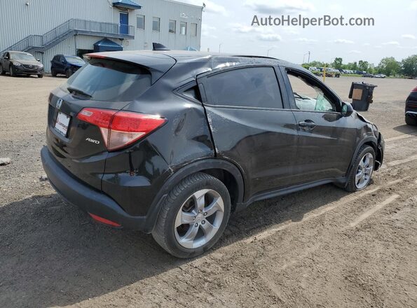 3CZRU6H36JM100206 2018 HONDA HR-V Black Rear right