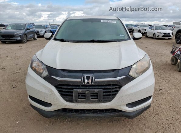 3CZRU6H39JM718247 2018 HONDA HR-V Белый Вид спереди