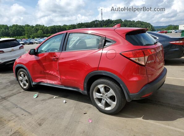3CZRU6H3XJM731220 2018 HONDA HR-V Red Rear left