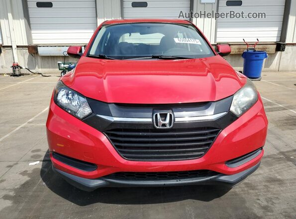 3CZRU6H3XJM731220 2018 HONDA HR-V Red Front view