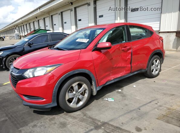 3CZRU6H3XJM731220 2018 HONDA HR-V Red Front left