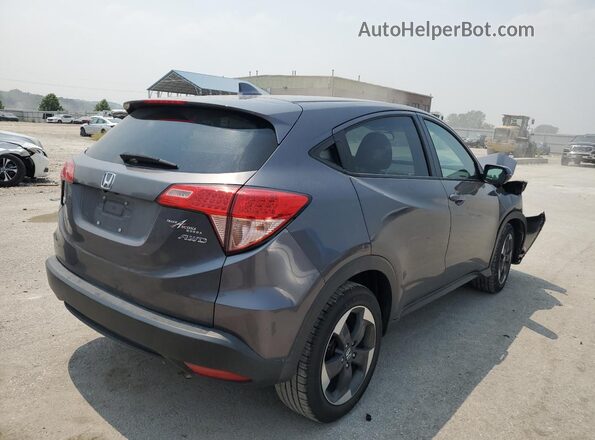 3CZRU6H53JM706094 2018 HONDA HR-V Gray Հետևի աջ